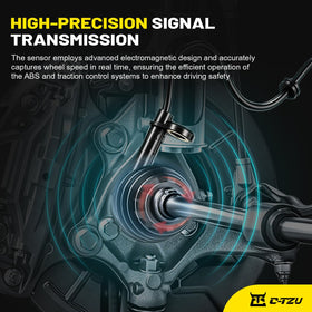 C-Tzu sensor close-up of sensing tip ensuring precise wheel-speed detection