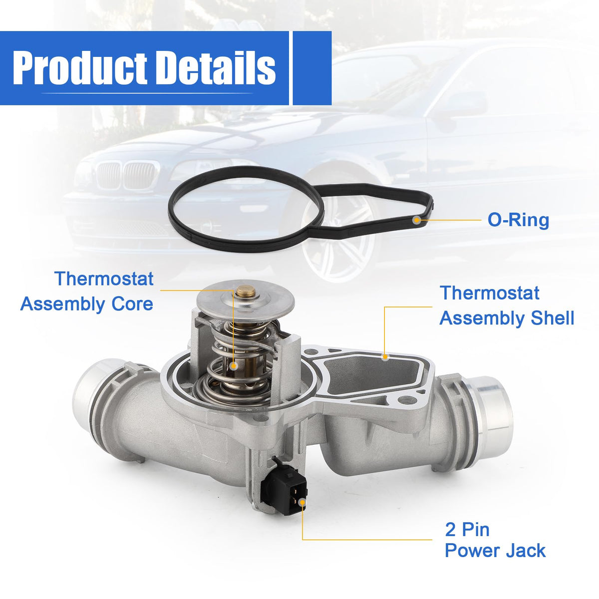 C-Tzu product packaging and label with part number for easy identification and inventory