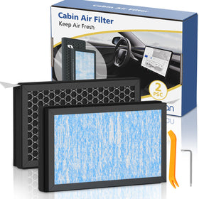 Cabiclean packaged components with tabs and instructions for easy install