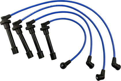 Cable Master blue wire set front packaging and contents showing neat bundle and labels
