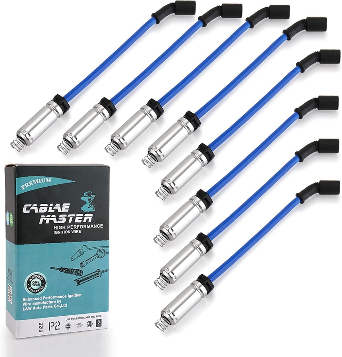 Cable Master cutaway of Kevlar core and conductor showing strength and consistency