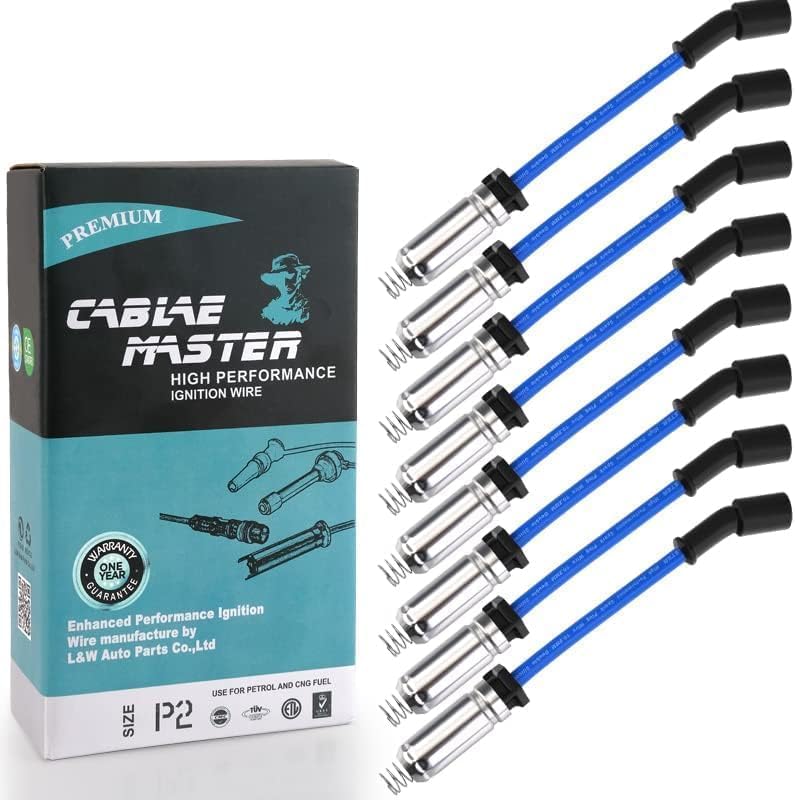 Cable Master wires beside a ruler showing lengths for correct fitment
