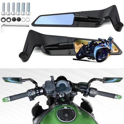 Caboriallan front profile mirror showing sleek wing styling and improved aerodynamics