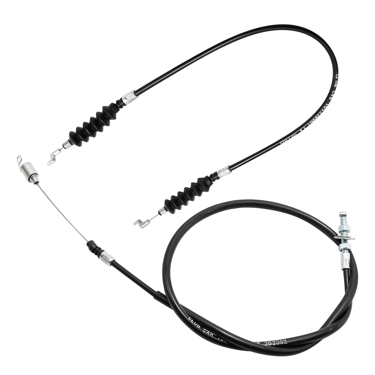 CADUFUELLY front assembly showing cable kit and fittings for easy replacement