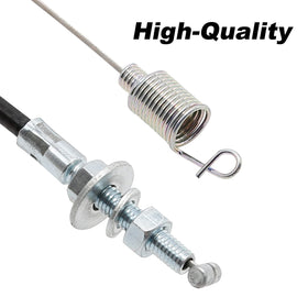 CADUFUELLY cable installed on Club Car DS illustrating restored throttle control