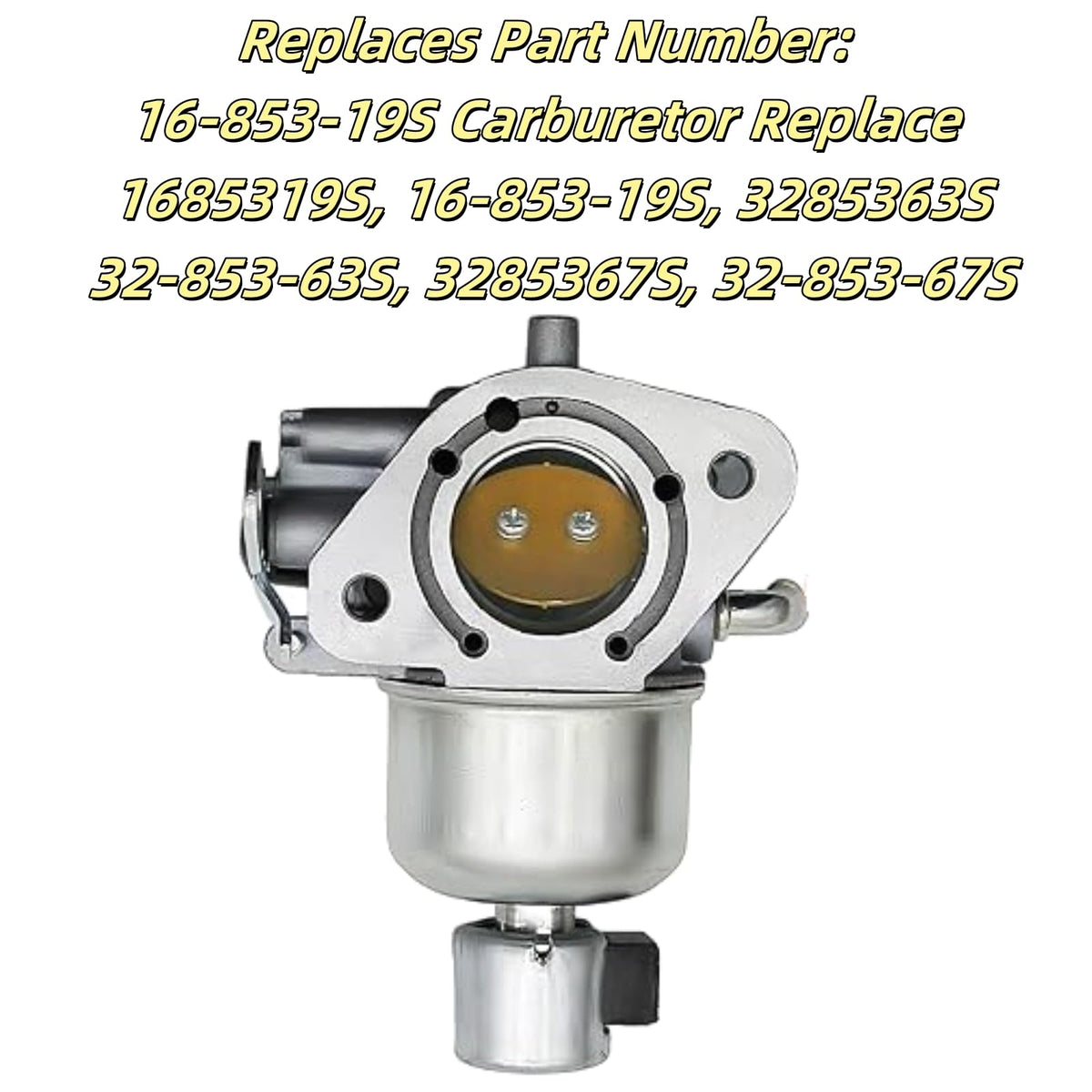 CAFEZAYO carburetor installed on Kohler engine illustrating correct fit and operation