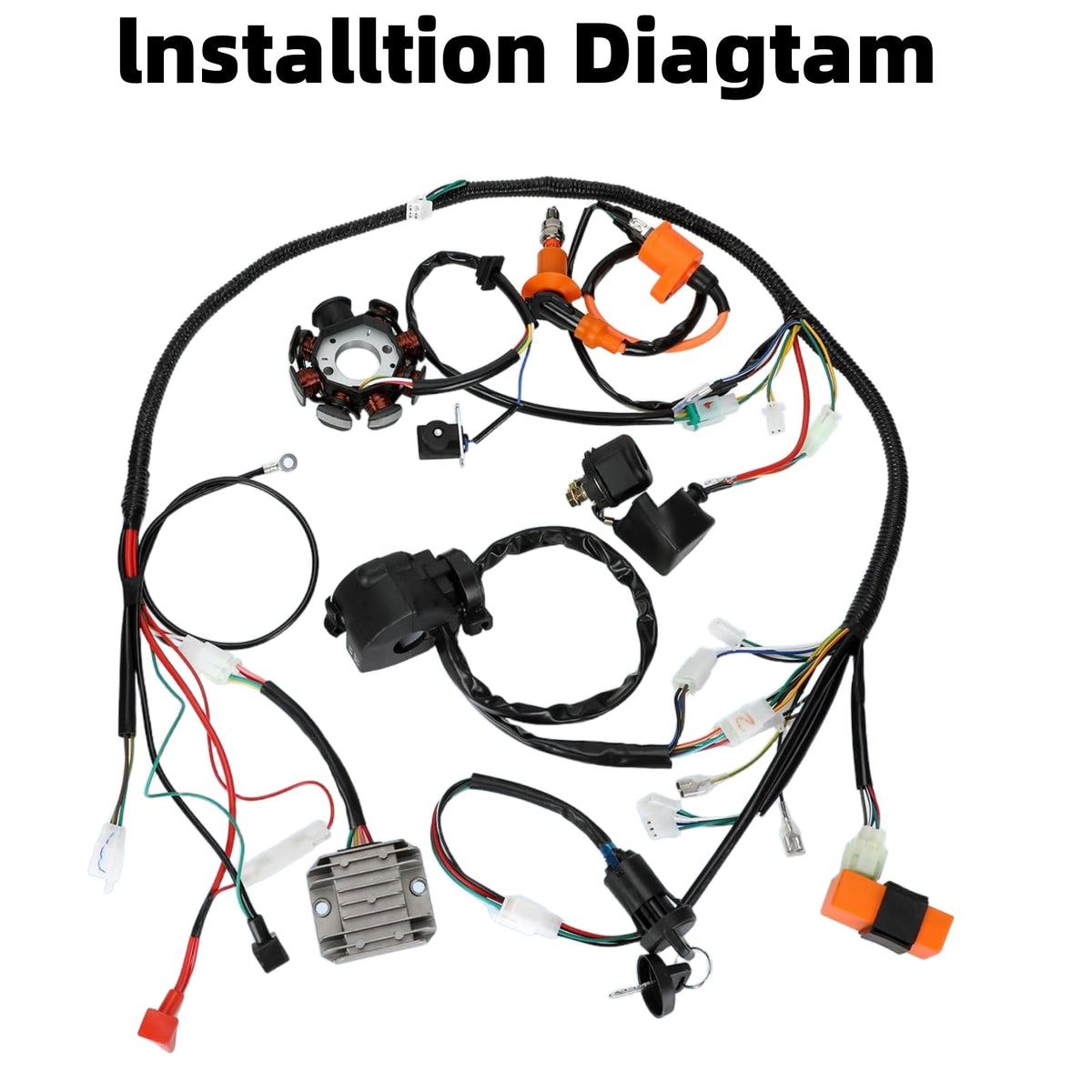 CAFEZAYO 6-pin CDI box top view illustrating compact design and consistent spark timing