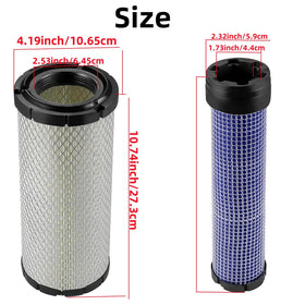 CAFEZAYO filters installed in an engine airbox demonstrating correct placement