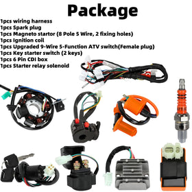 CAFEZAYO ignition switch with two keys displaying security and simple keyed start benefit
