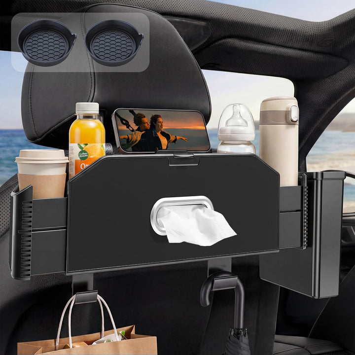 CAFORLANK front view showing all compartments and neat organization benefit