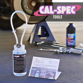 Cal-Spec Tools one-way check valve close-up preventing backflow during bleeding