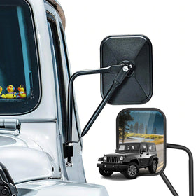 CALBEAU front view of mirror pack showing compact profile and quick install benefit