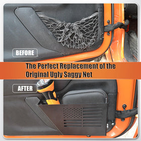 CALBEAU installed on Jeep interior showing secure fit and organization