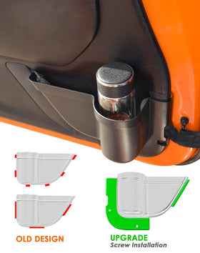 CALBEAU installed in Jeep interior illustrating organized lifestyle benefit