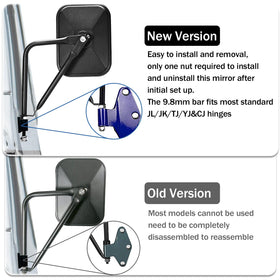CALBEAU mounting bracket and locking knob demonstrating easy wrench installation