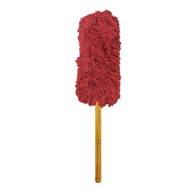 California Car Duster packed in included carrying case protecting the mophead