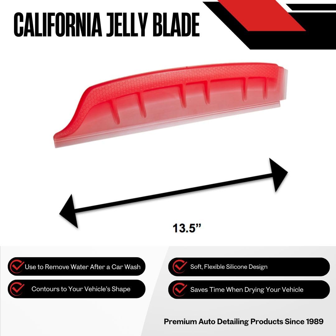 California Car Duster beside ruler demonstrating 13-inch length for full-panel coverage