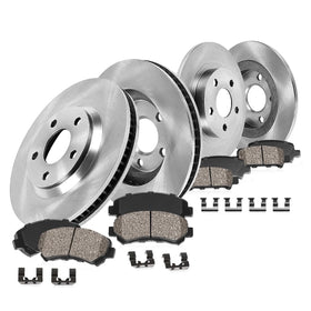 Callahan BRAKE PARTS front rotor packaging showing fitment and model benefits