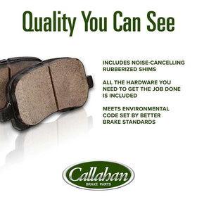 Callahan brake kit held in hands to show scale and complete contents for convenient replacement