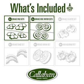 Callahan Brake Parts rotor surface close-up highlighting precise machining for smooth stops