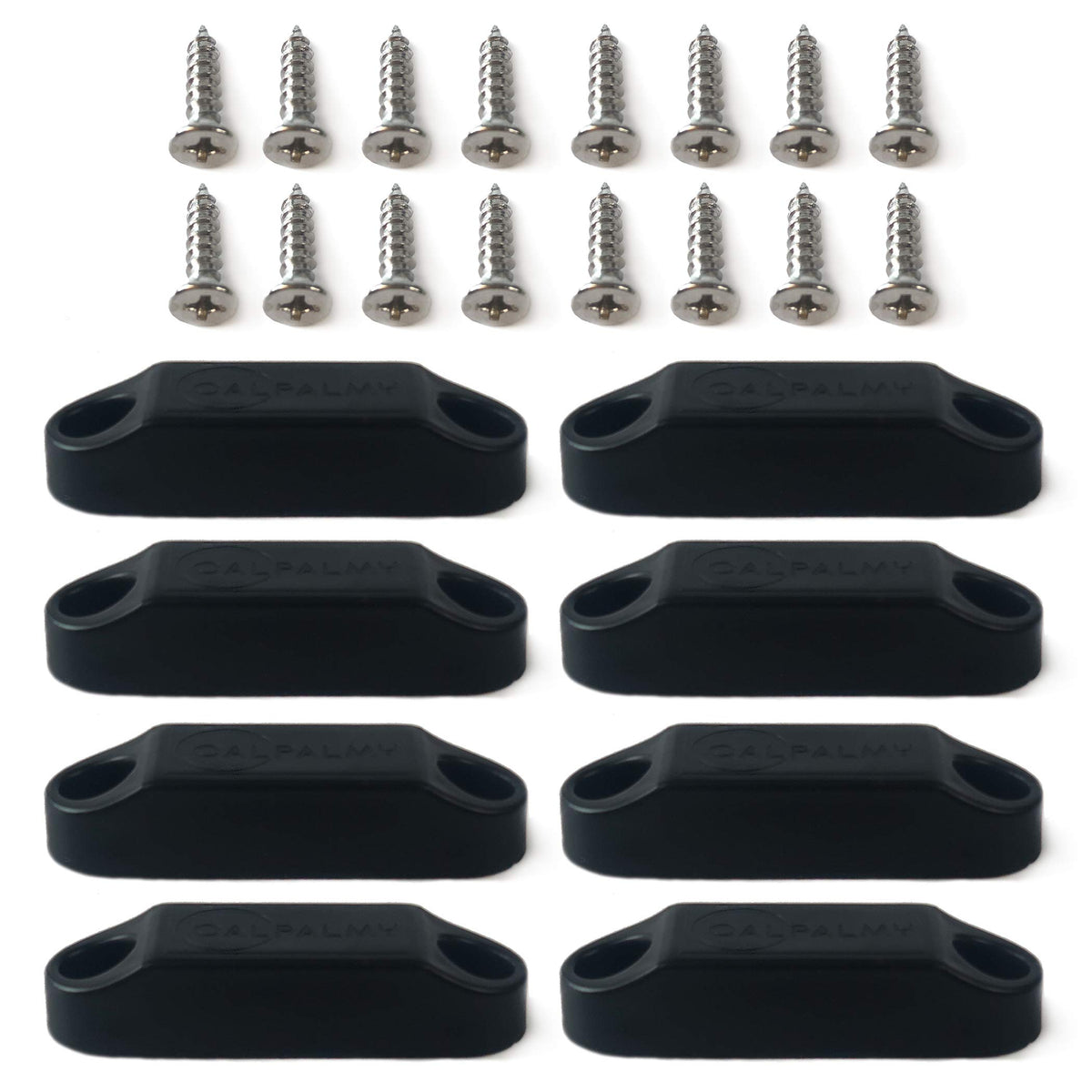 CALPALMY close-up of magnet and ABS casing highlighting strong grip and weather resistance