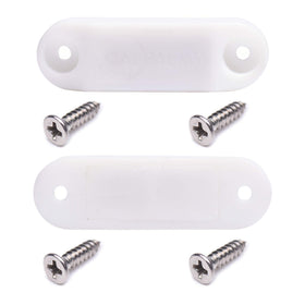 CALPALMY next to screwdriver showing scale and easy mounting benefit