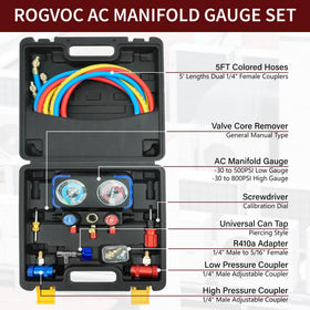 CALPOSE close-up of impact-resistant gauges and calibration screw, benefits accurate readings