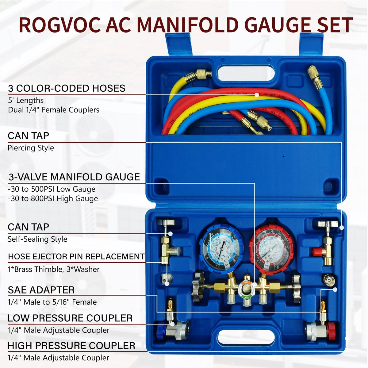 CALPOSE gauge close-up dial with clear markings and calibration for accurate readings