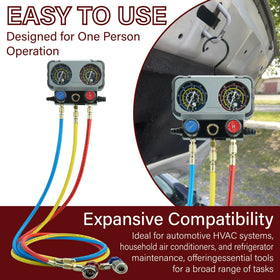 CALPOSE detailed view of hose connection and leak-proof rubber ring for secure seal