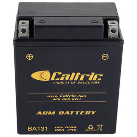 Caltric battery installed in Yamaha Warrior demonstrating direct-fit convenience