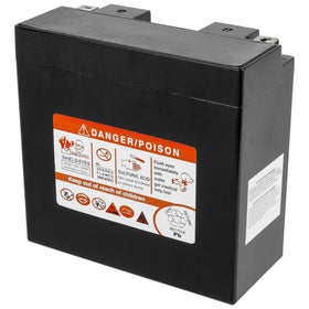 Caltric side label showing dimensions and fitment for V-Star 1100 enthusiasts