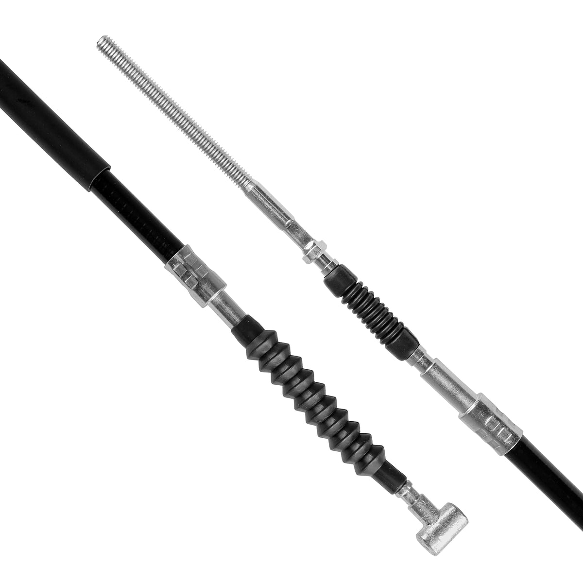 Caltric brake cable installed on ATV showing correct routing and improved brake control