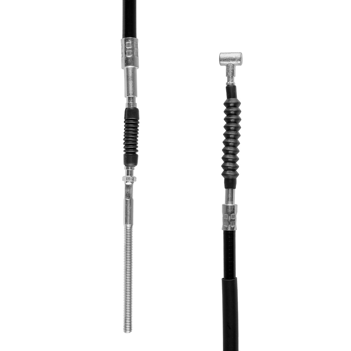 Caltric cable held in hand beside common tool to show weight and scale for easy handling