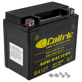 Caltric front view showing battery case and secure fit benefit