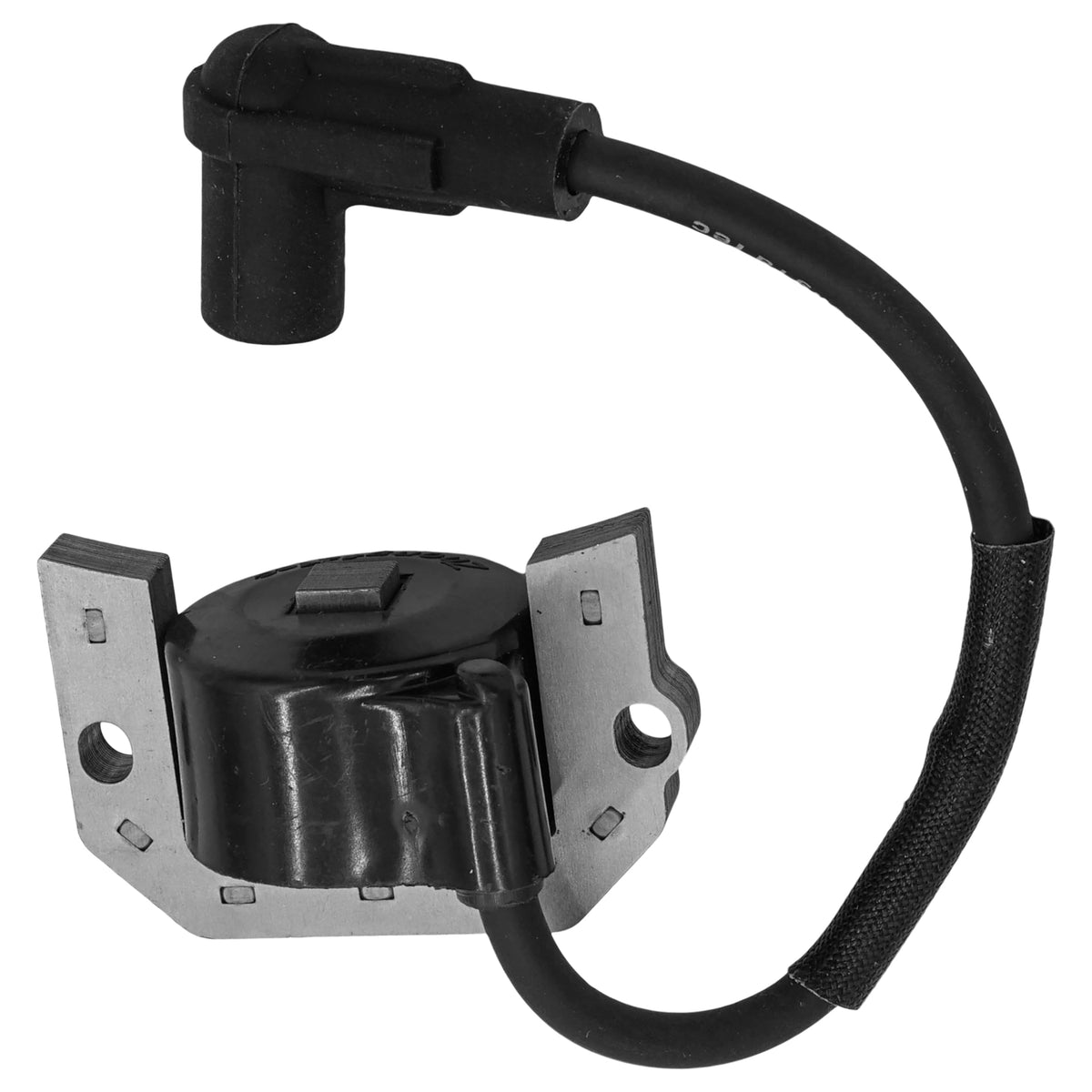 Caltric ignition coil side profile with dimensions for fit verification