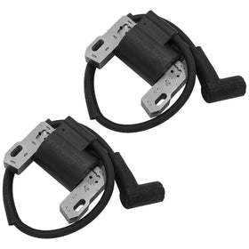 Caltric ignition coil side profile with dimensions for easy compatibility check benefit
