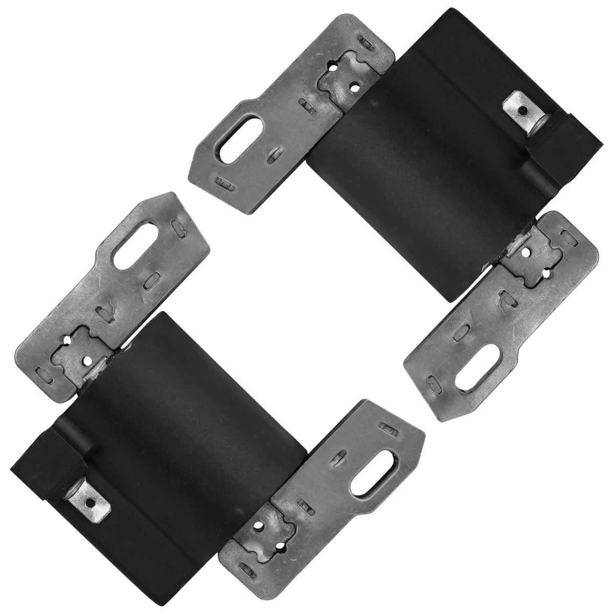 Caltric ignition coil size comparison with ruler to confirm fit and clearance benefit