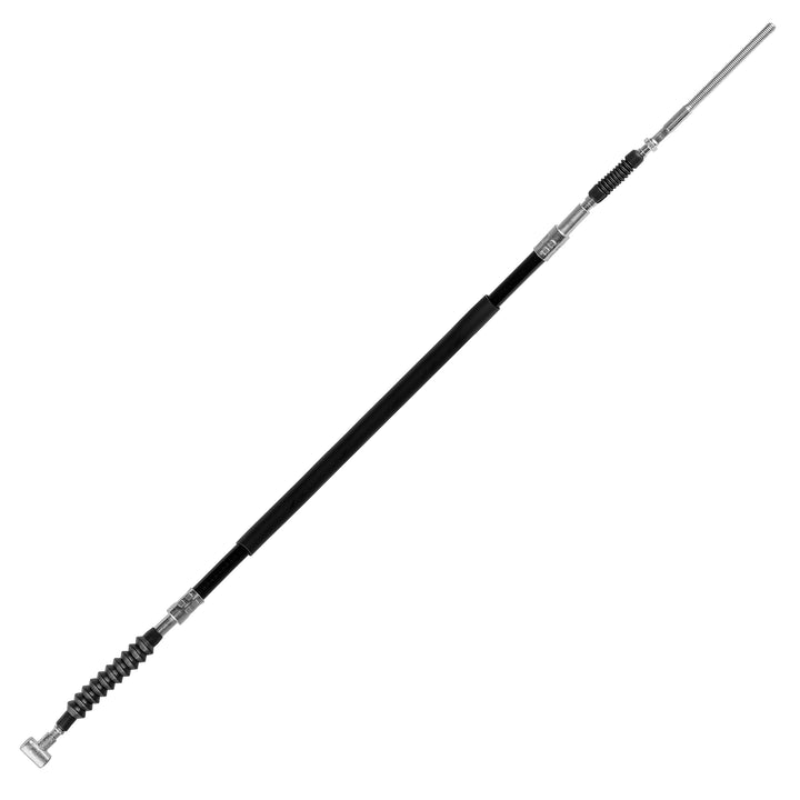 Caltric rear foot brake cable front view showing full length and fitment for fast verification