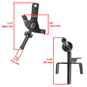 Caltric right spindle front view highlighting fitment for Husqvarna tractors