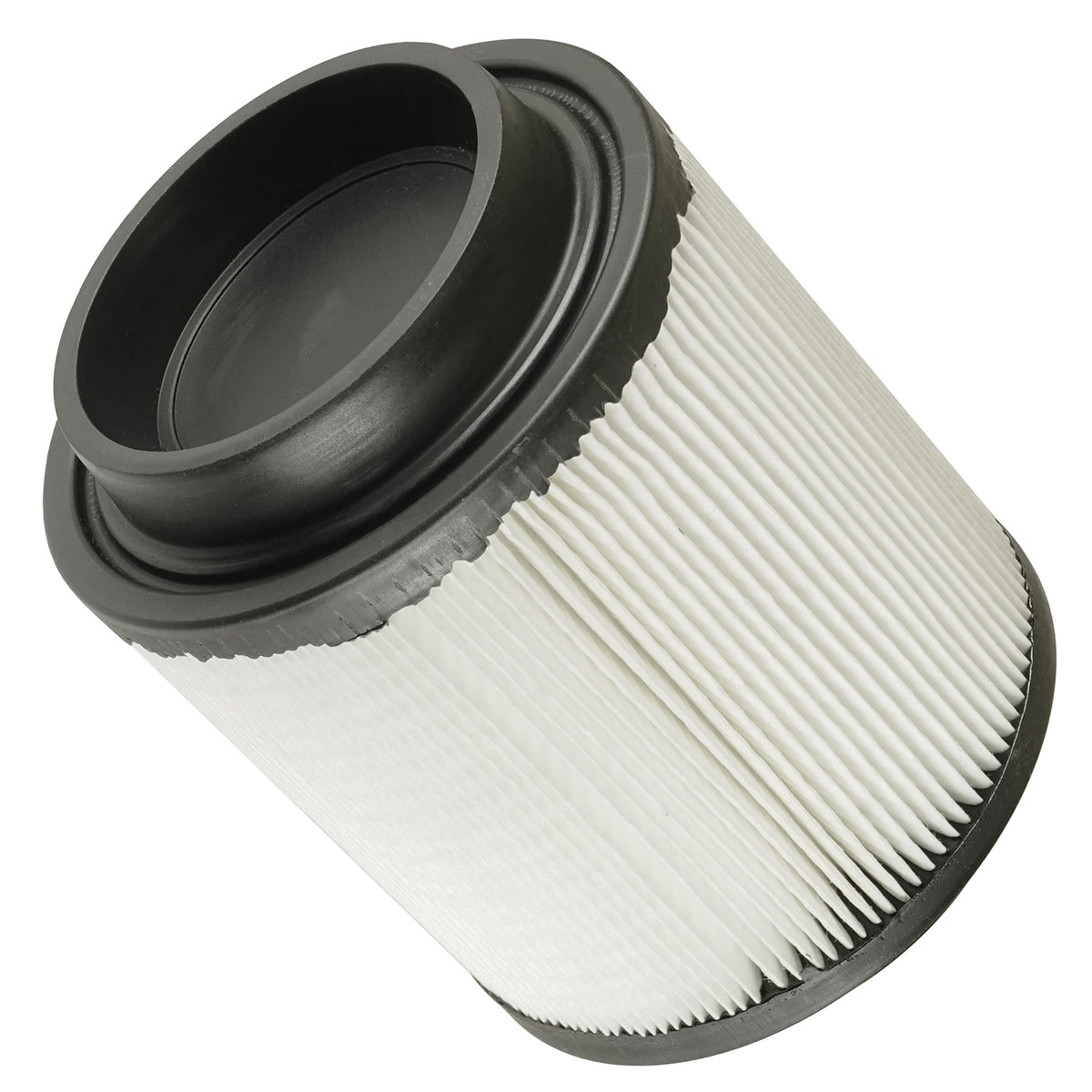 Caltric sealing gasket detail on filter demonstrating tight seal and leak prevention benefit