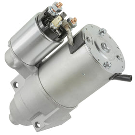 Caltric starter installed on mower demonstrating straightforward replacement