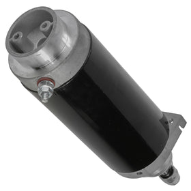 Caltric starter installed on Mercury outboard demonstrating direct fit