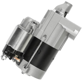 Caltric starter size scale comparison showing compact dimensions for space-saving
