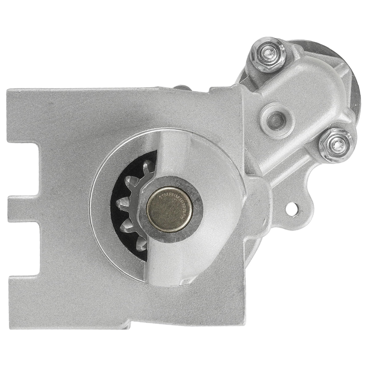 Caltric starter terminals and solenoid view illustrating easy electrical connection