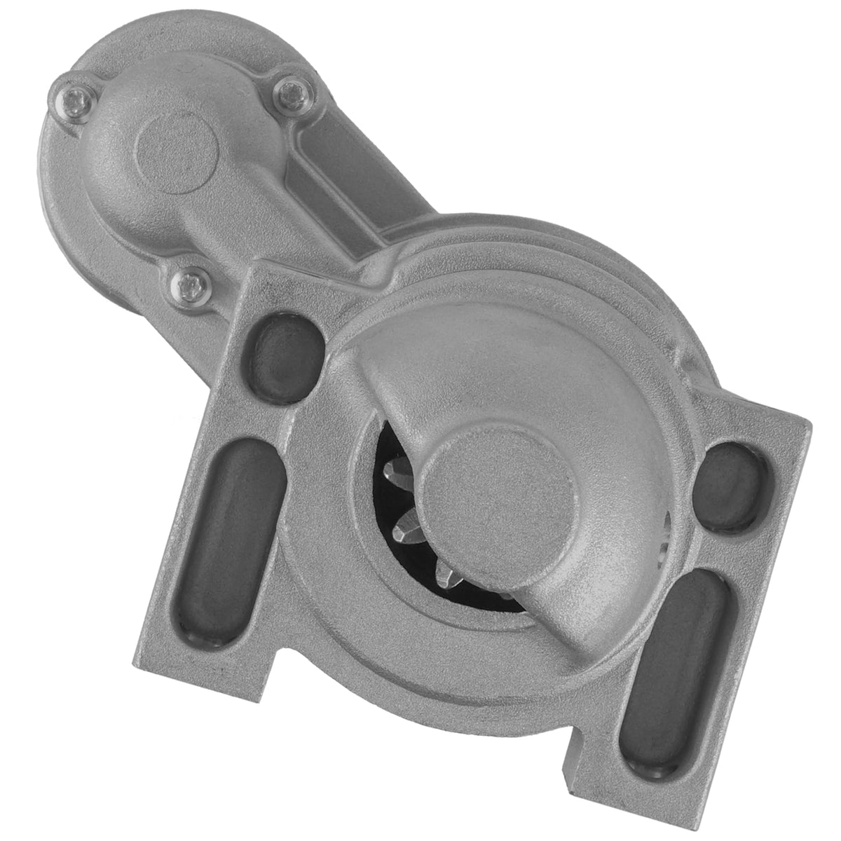 Caltric starter casing texture close-up indicating durable construction