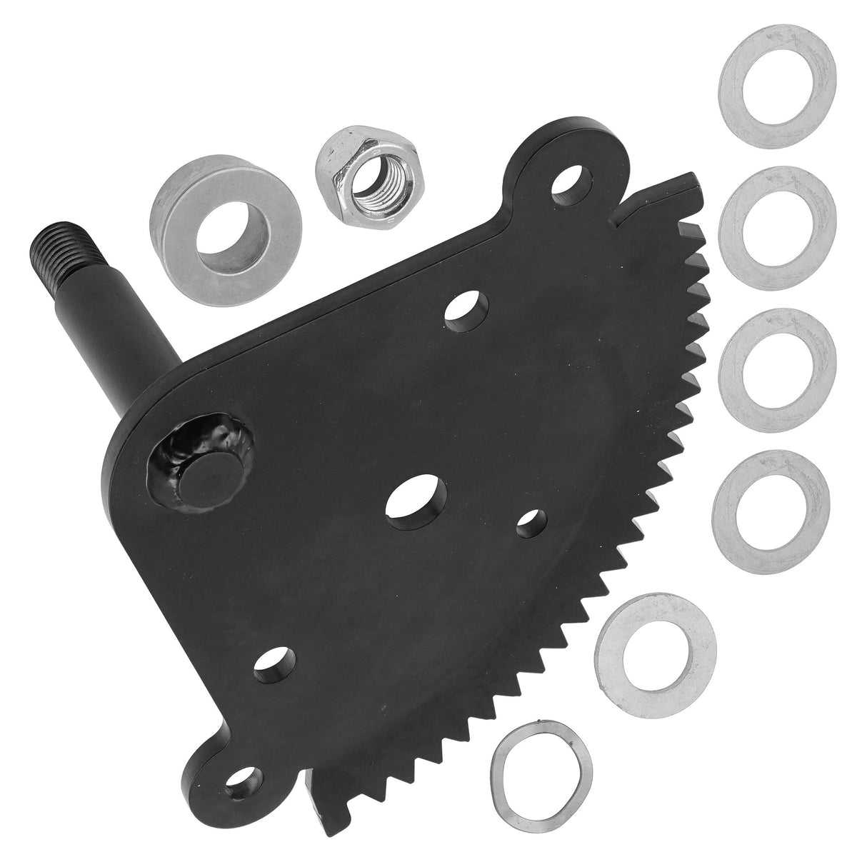 Caltric steering gear packaging with AM143342 label for correct part identification