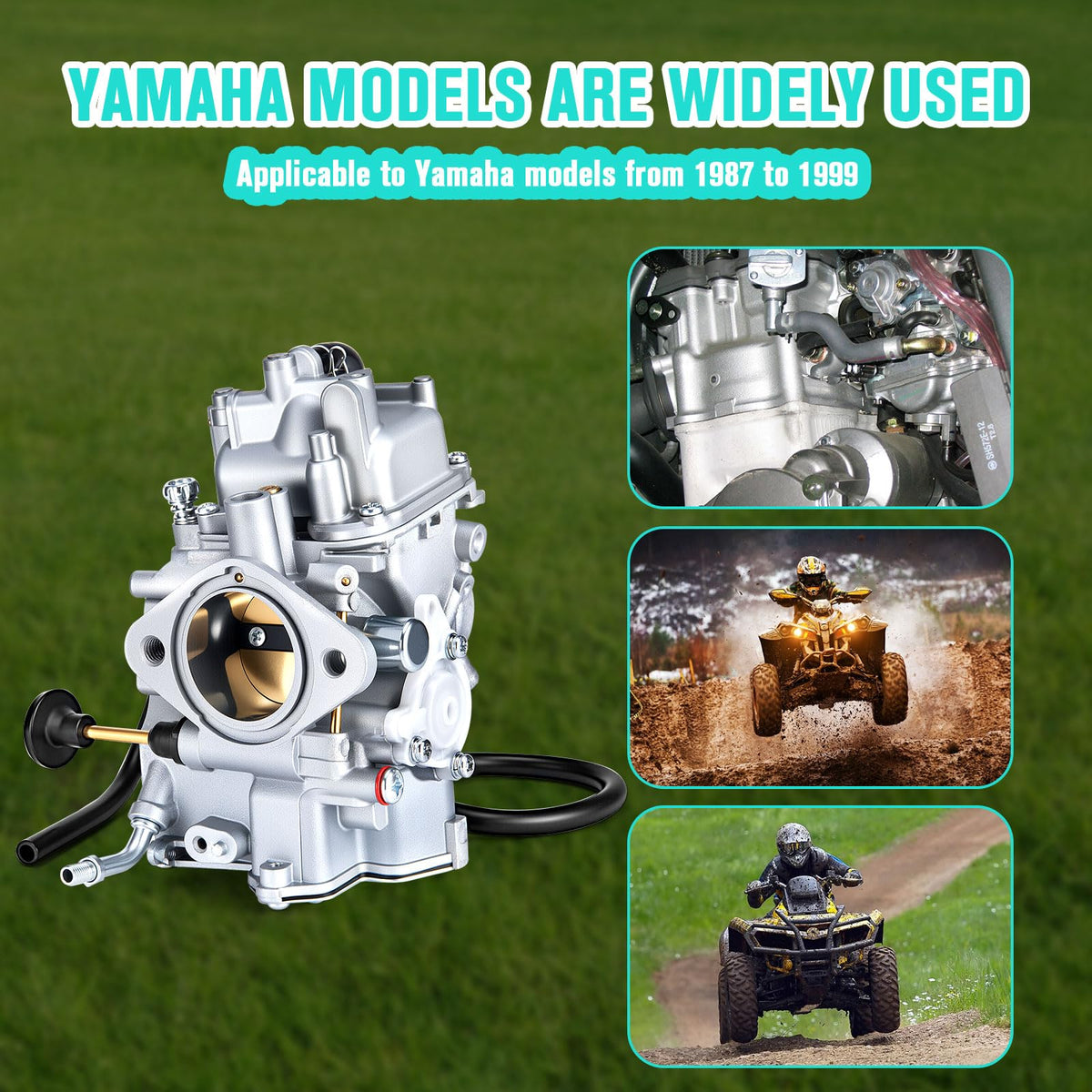 CALU LUKY carburetor with intake manifold included, ready for straightforward installation