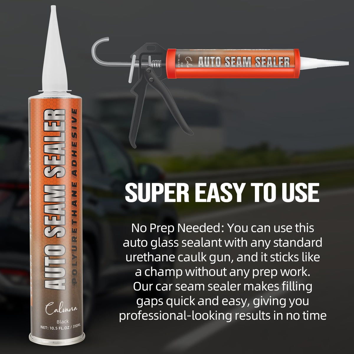 Calvana dry seam close-up showing flexible paintable finish for long-lasting protection