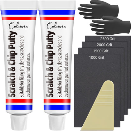 Calvana front packaging showing complete repair kit and tools for quick touch-ups