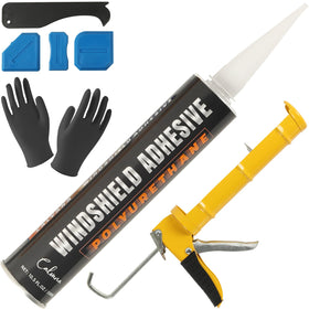 Calvana front packaging showing kit contents and durable sealant benefit